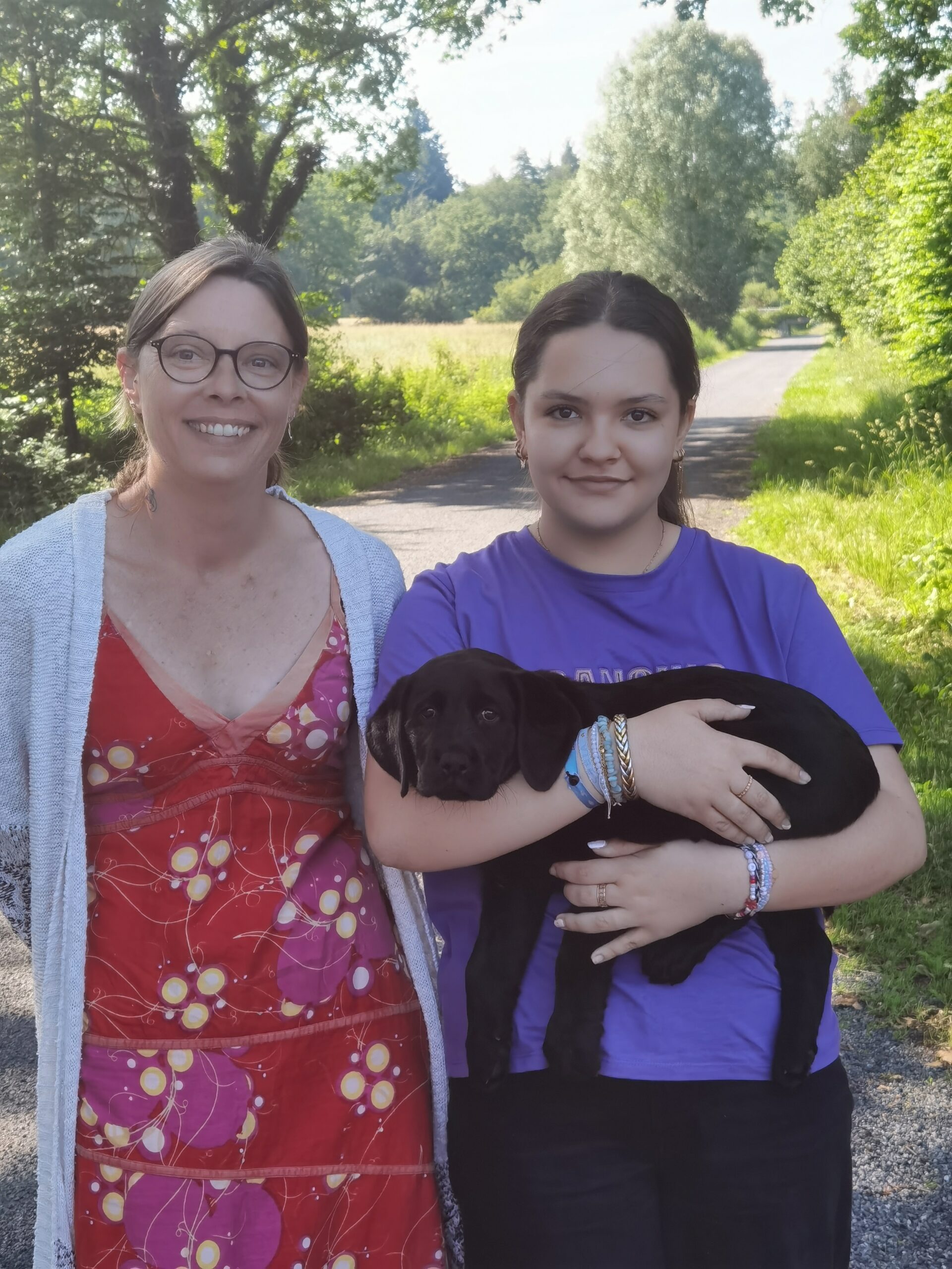 VIXIE avec Lucie et sa fille